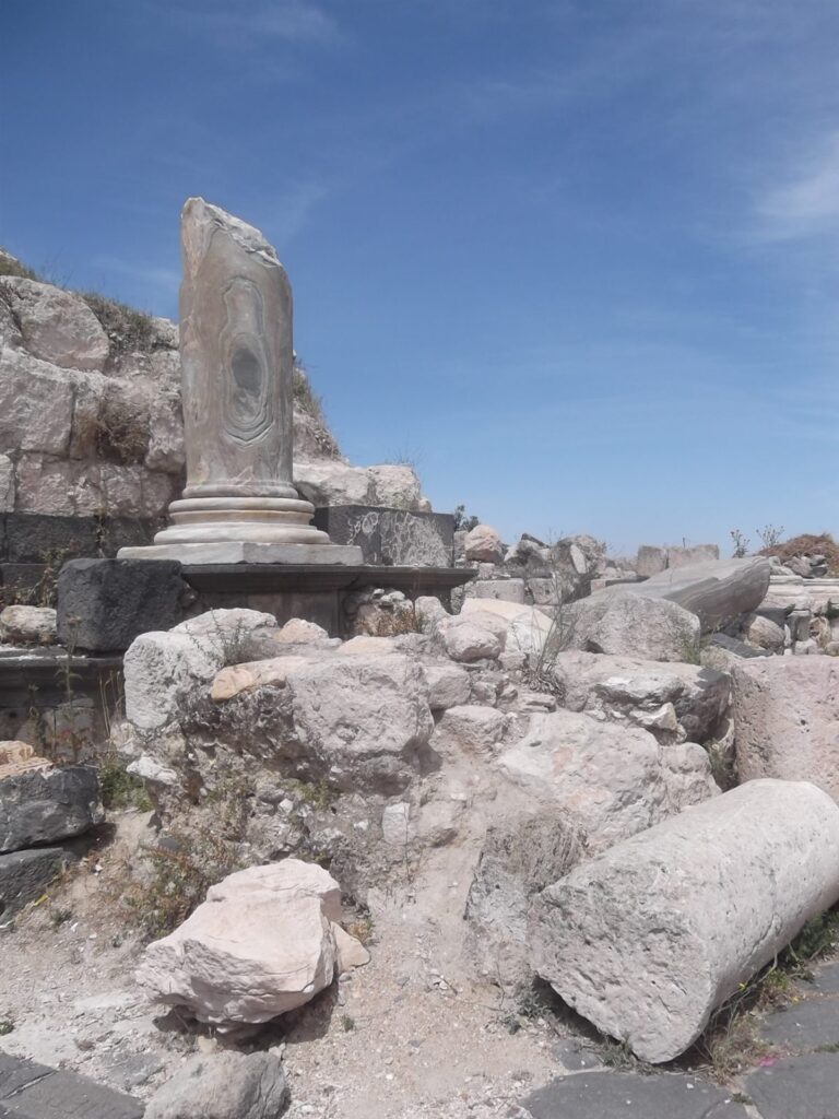 Ruinas romanas en Jerash. Foto: la rosa (CC BY-SA 4.0), Wikimedia Commons.